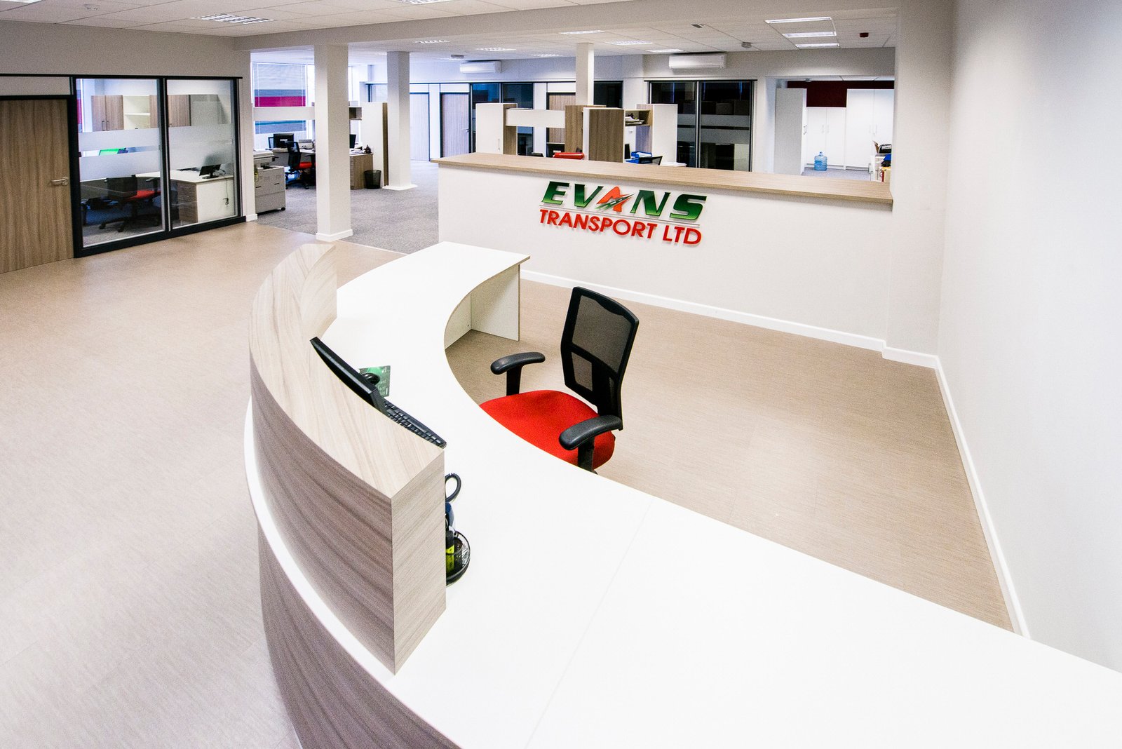 Devon Commercial Photographer - Evans Transport Offices