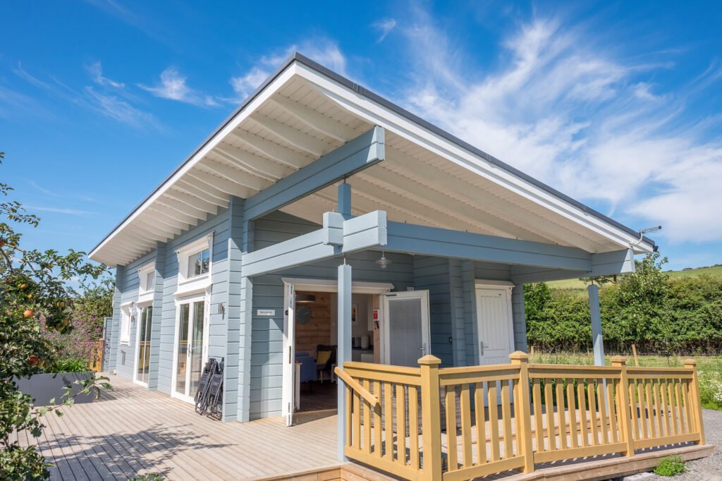 Devon Property Photographer - Honka Homes Exterior Saunton Devon