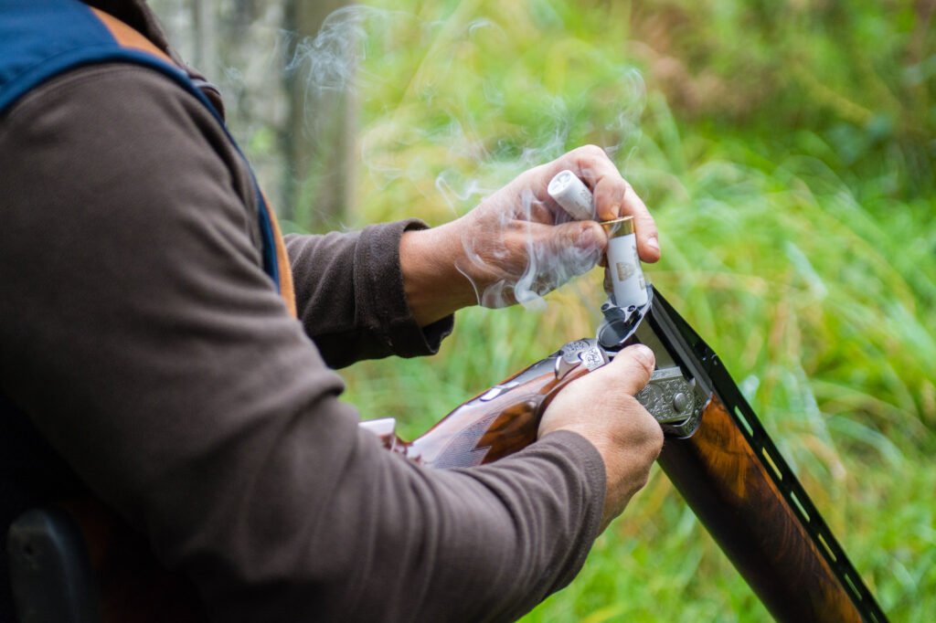 Devon Commercial Photographer - South West Shooting -gun barrel smoking